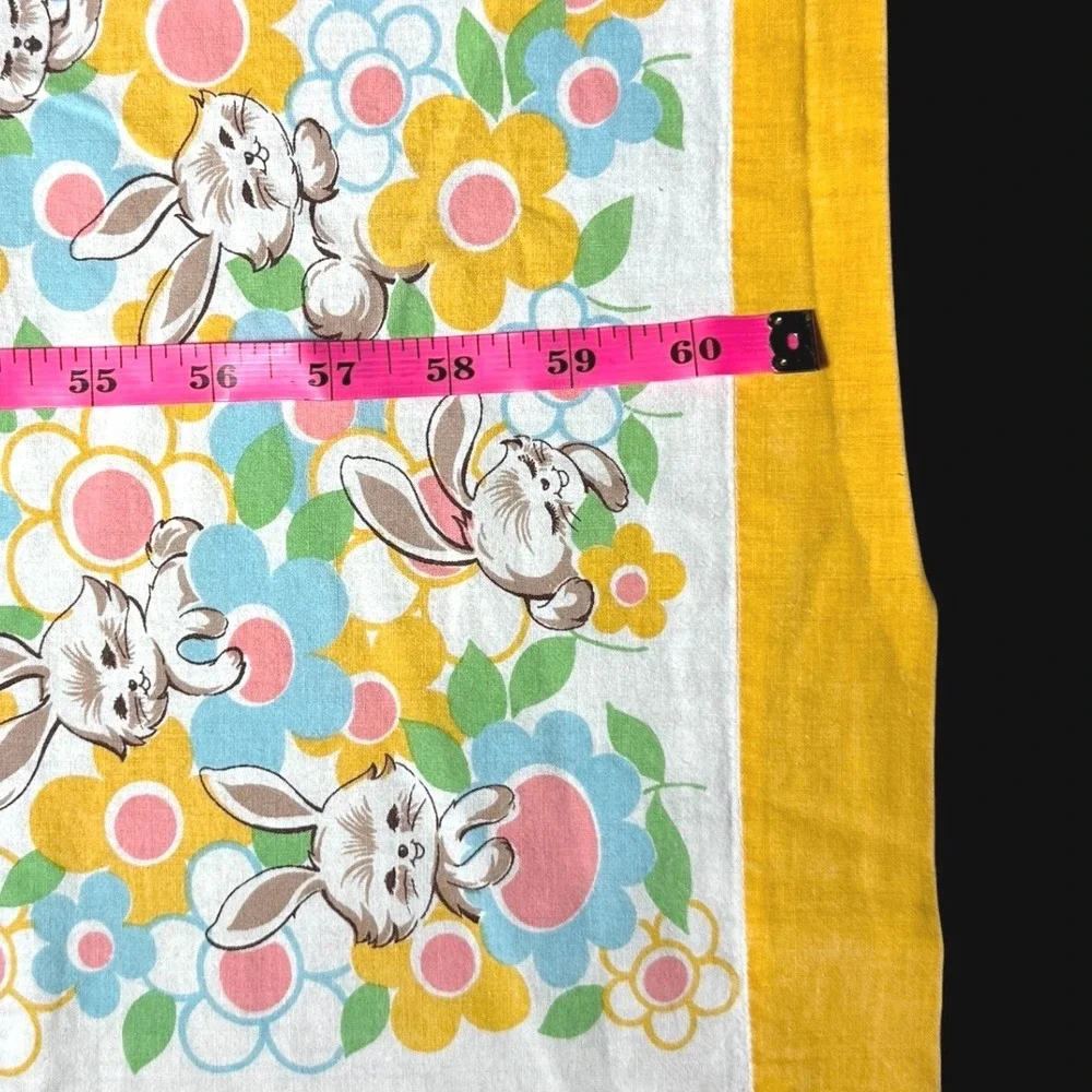 Vintage crib sheet